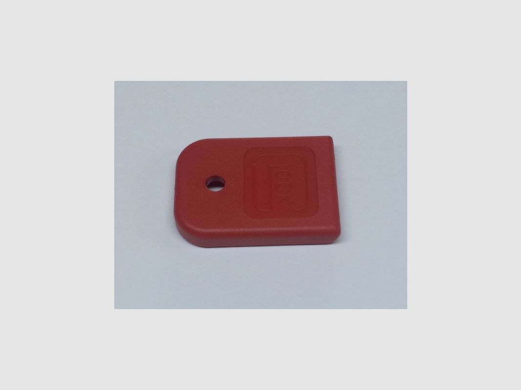 GLOCK DNO MAGAZYNU CZERWONY DLA .9MM/.40/.357 MAGAZYNÓW