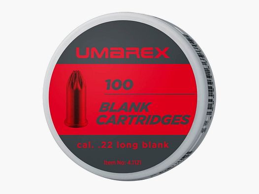 Umarex .22 long K. Platzpatronen - 100 Stk.