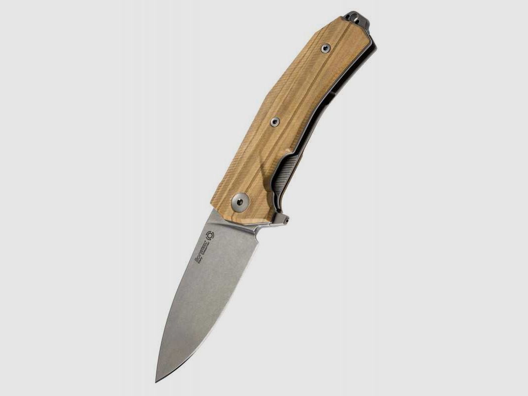 Lionsteel KUR Taschenmesser, Olive, Sleipner