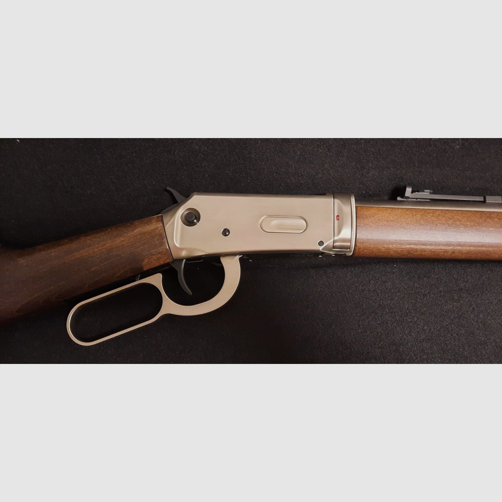 Walther Lever Action CO2-Gewehr 4,5 mm Steel Finish
