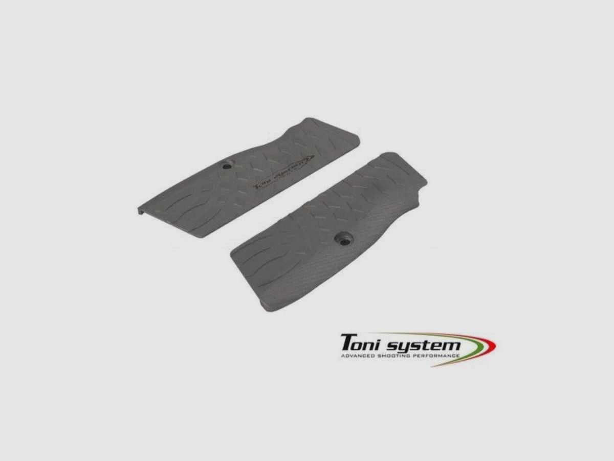 TONI SYSTEM GT21V für TANFOGLIO P21L Griffschalen für alle Kaliber - Vibram-Griff, Farbe: Rot, Bild 2 von 3