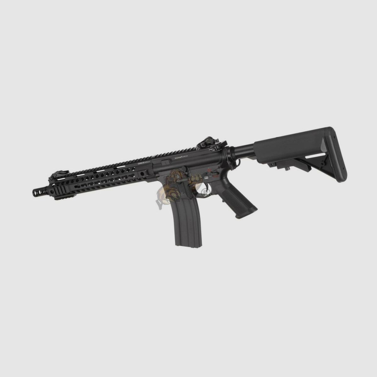 G&G GC16 MPW 12" mit ETU in Schwarz Airsoft S-AEG frei ab 18