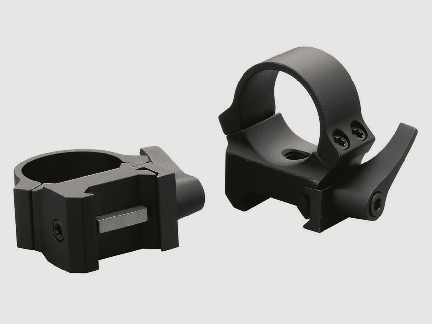 Leupold QRW 2 anelli 25,4 mm alti nero opaco