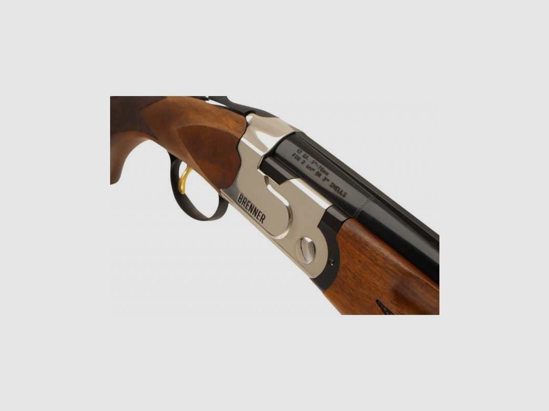 Brenner BF18 Silver double-barreled shotgun caliber 12/76