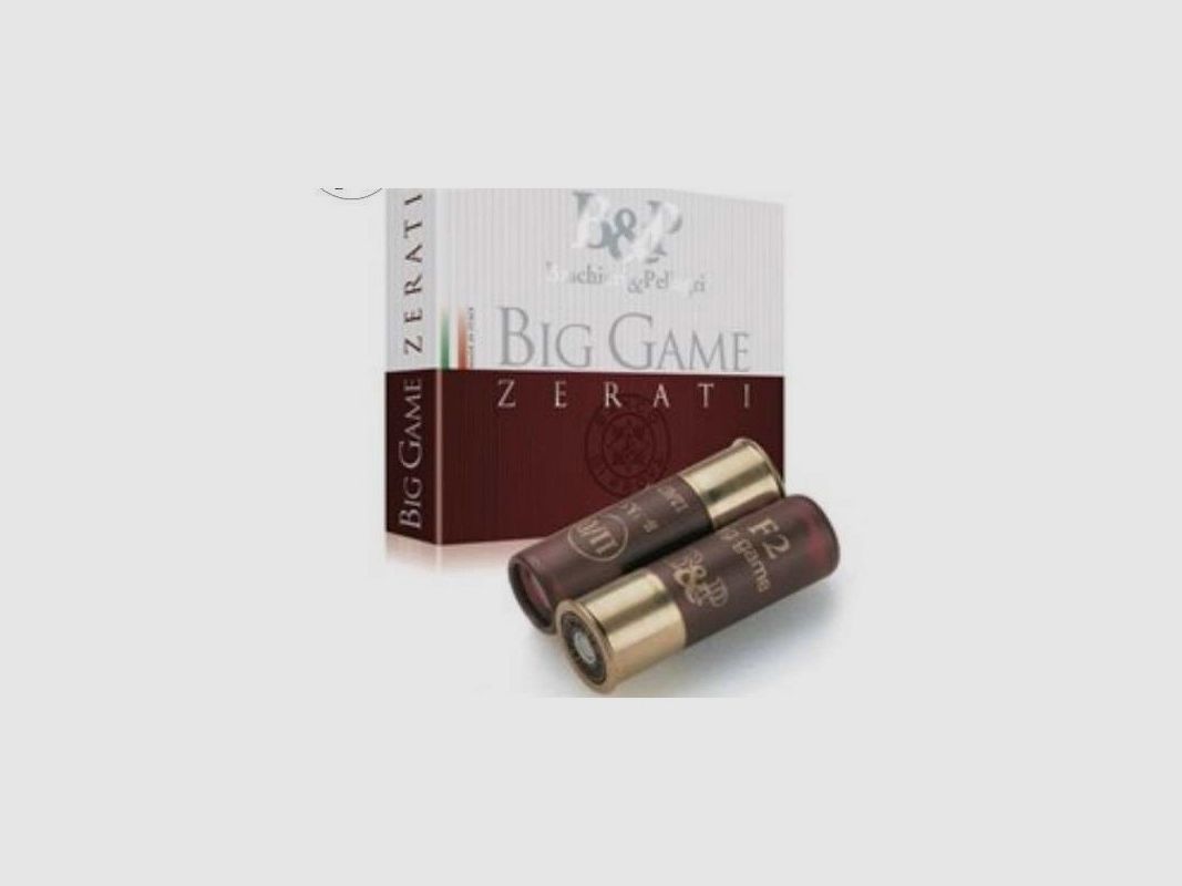 B&P CARTUCCI BIG GAME ZERATI 36 CAL. 12
