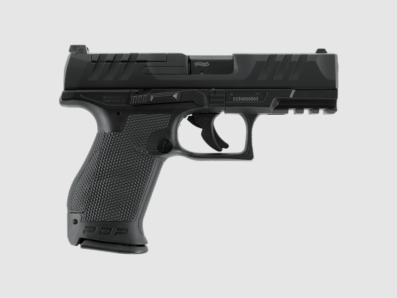 Walther PDP Compact 4" CO2 Airsoft Pistole Optics Ready in Schwarz | Umarex