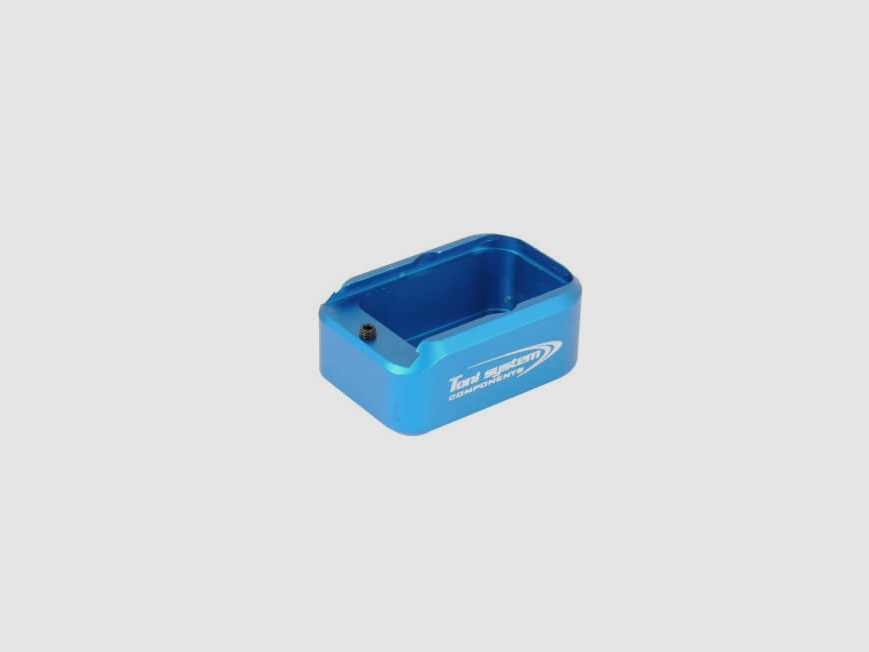 Toni System Glock Magazinboden +2 Schuss - Blau