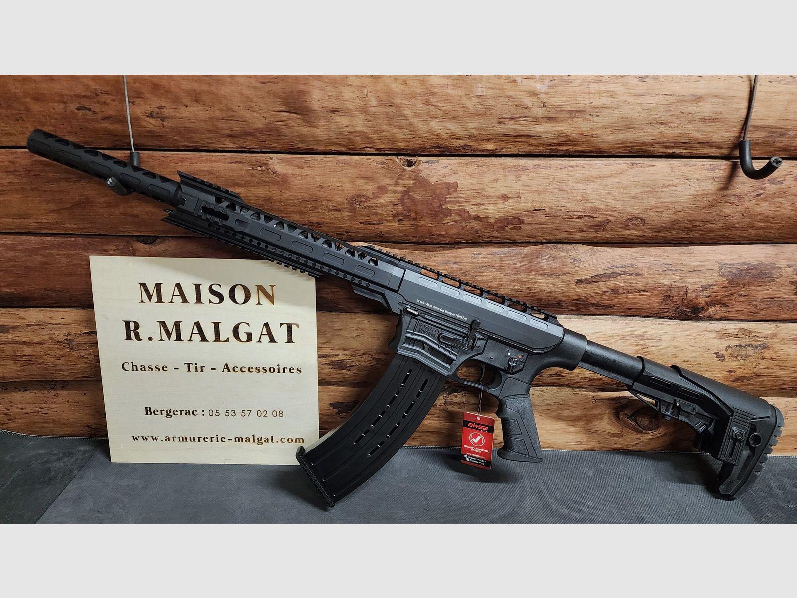 AKSA ARMS CF1205 18,5′ cal. 12/76 (auf Bestellung), Bild 1 von 10