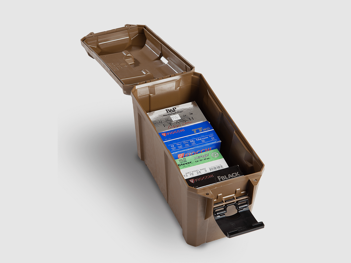 Negrini Koffer für Patronen und Zubehör 27x13x15cm / FDE, Bild 3 von 3