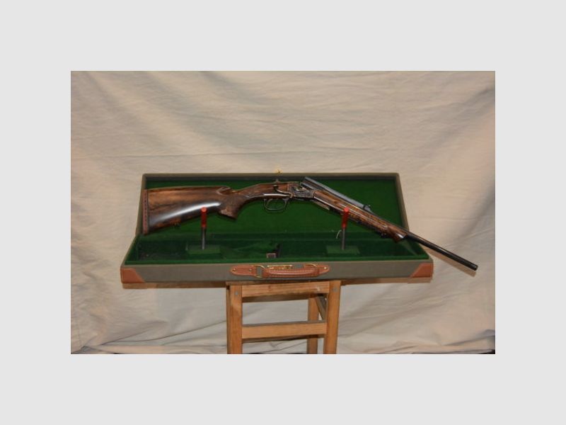 Single-shot rifle brand ZANARDINI, latest model Fuchs, cal. 6.5x57R