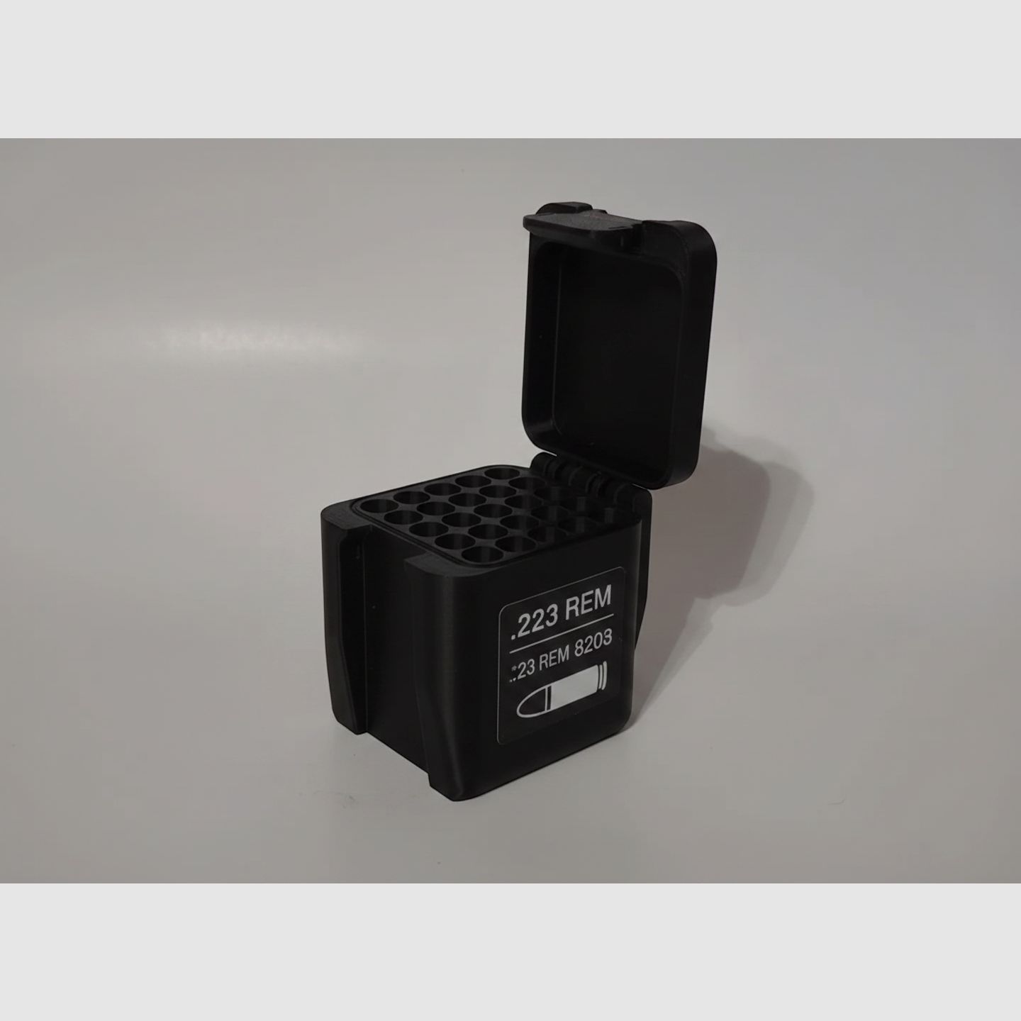 Filamelt Munitionsbox / 25-06 Remington / 'Klapp- / Rastdeckel' / Patronenbox, Ammo Box