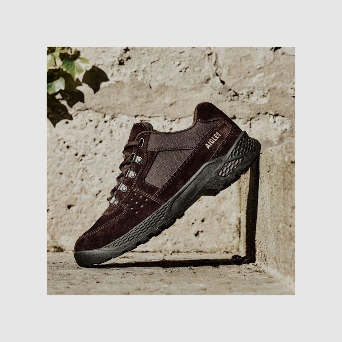AIGLE men's anti-fatigue boots T31926 Brown, image 3 of 6