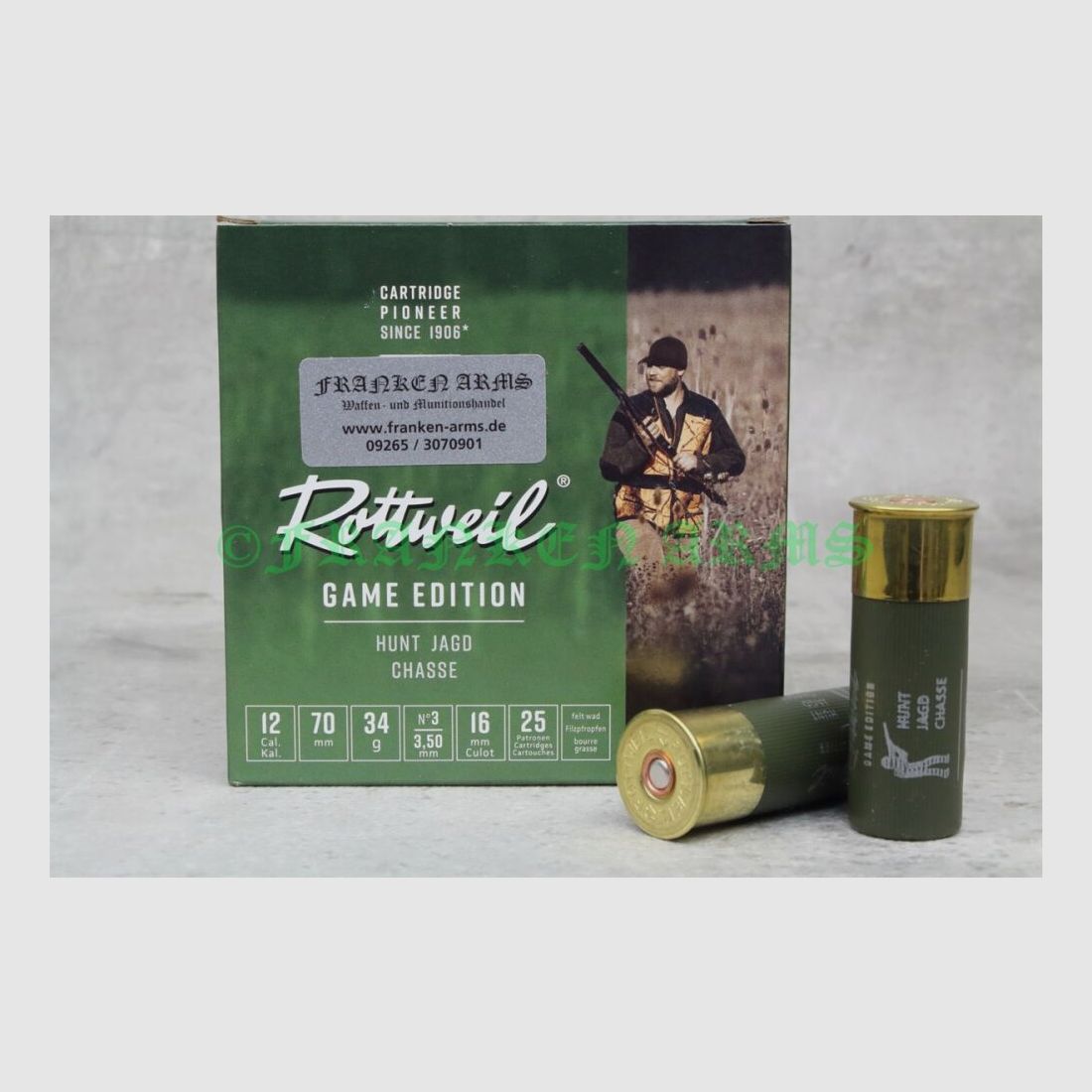 Rottweil Game Edition JAGD 12/70 3,5mm 25Stück Staffelpreise