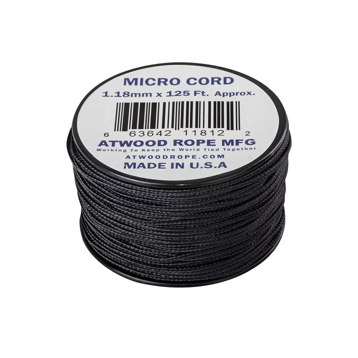 Linka Micro Cord ATWOOD (1.18mm/38m) czarna