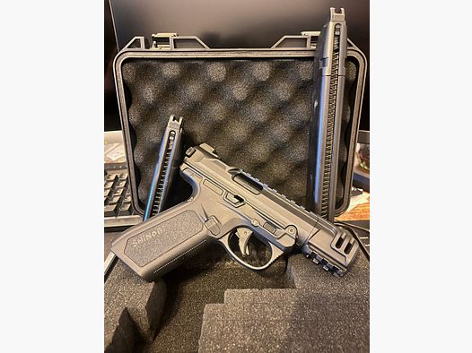 Action Army AAP-01C Assassin Pistol Compact Polymer GBB 6mm BB schwarz