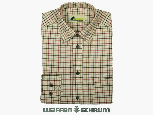 Skogen Hemd Kentkragen Beige