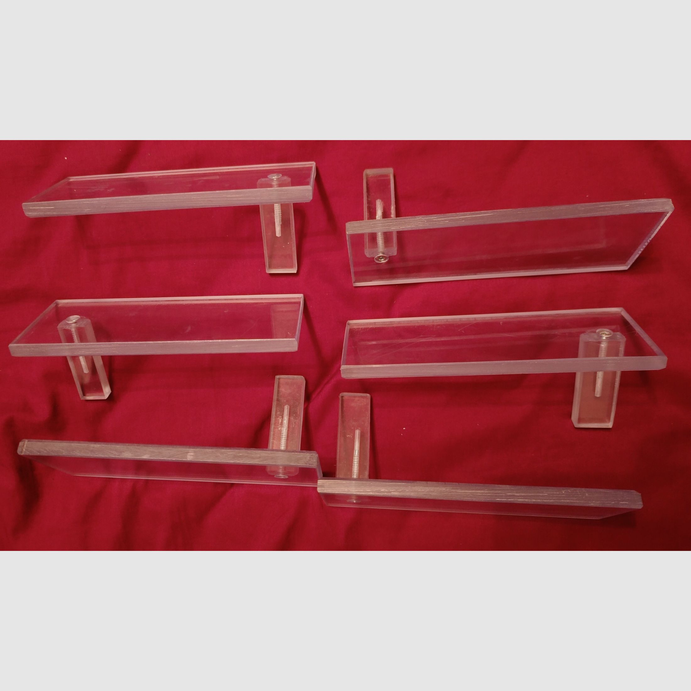 6xPistol holder (plexiglass)