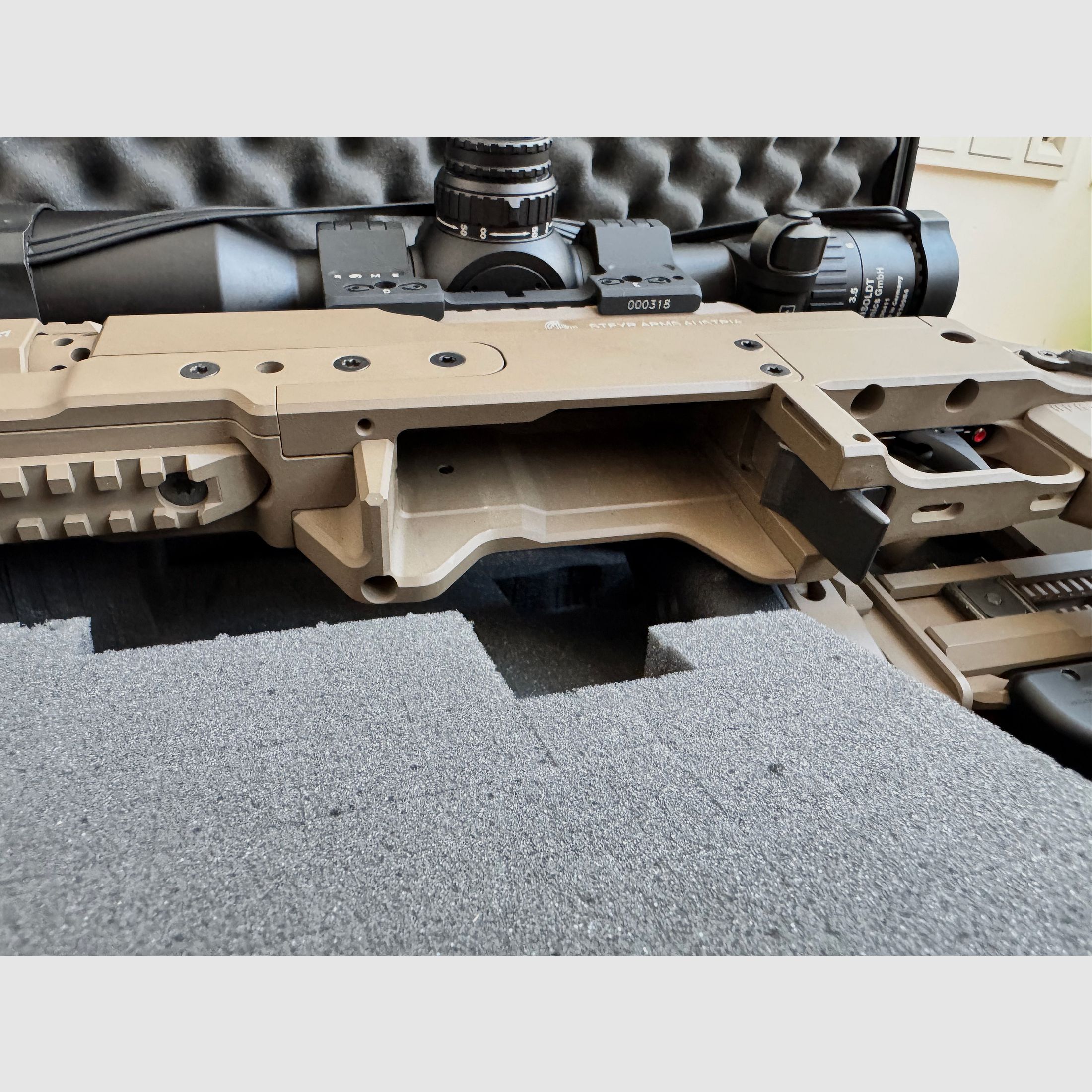 Exklusives Komplett-Setup – Steyr SSG M1 in .338 Lapua Mag. mit Wechsellauf 6.5 Creedmoor & Premium-Zubehör