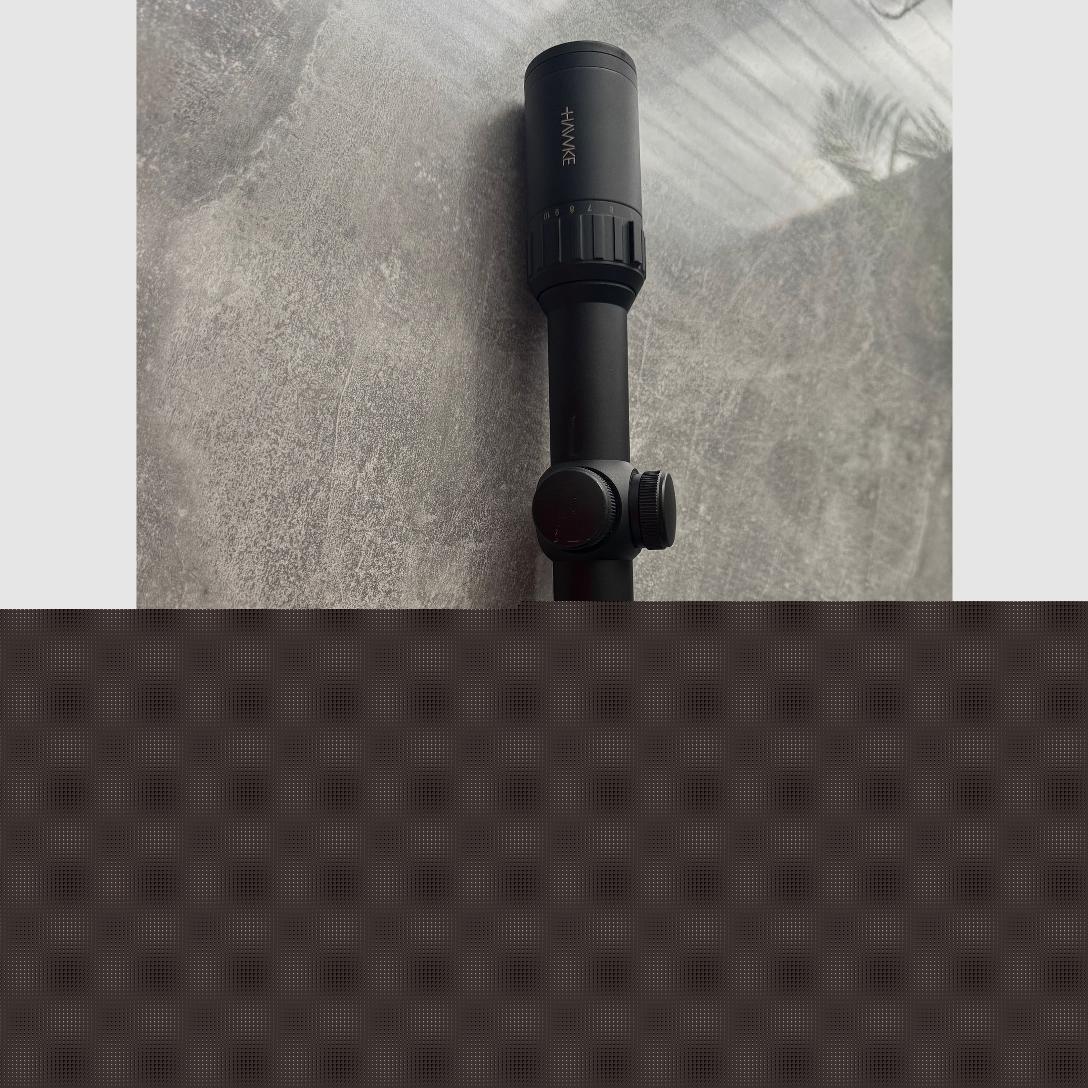 Hawke Zielfernrohr VANTAGE 30 WA 2,5-10×50 L4A DOT Leuchtabsehen - 1/4 MOA - Großes Sehfeld Präzise Jagen Adapter