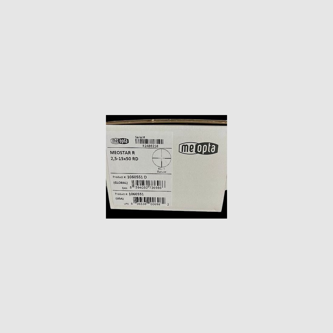 Meopta Zielfernrohr Meostar R 2,5-15x50 RD