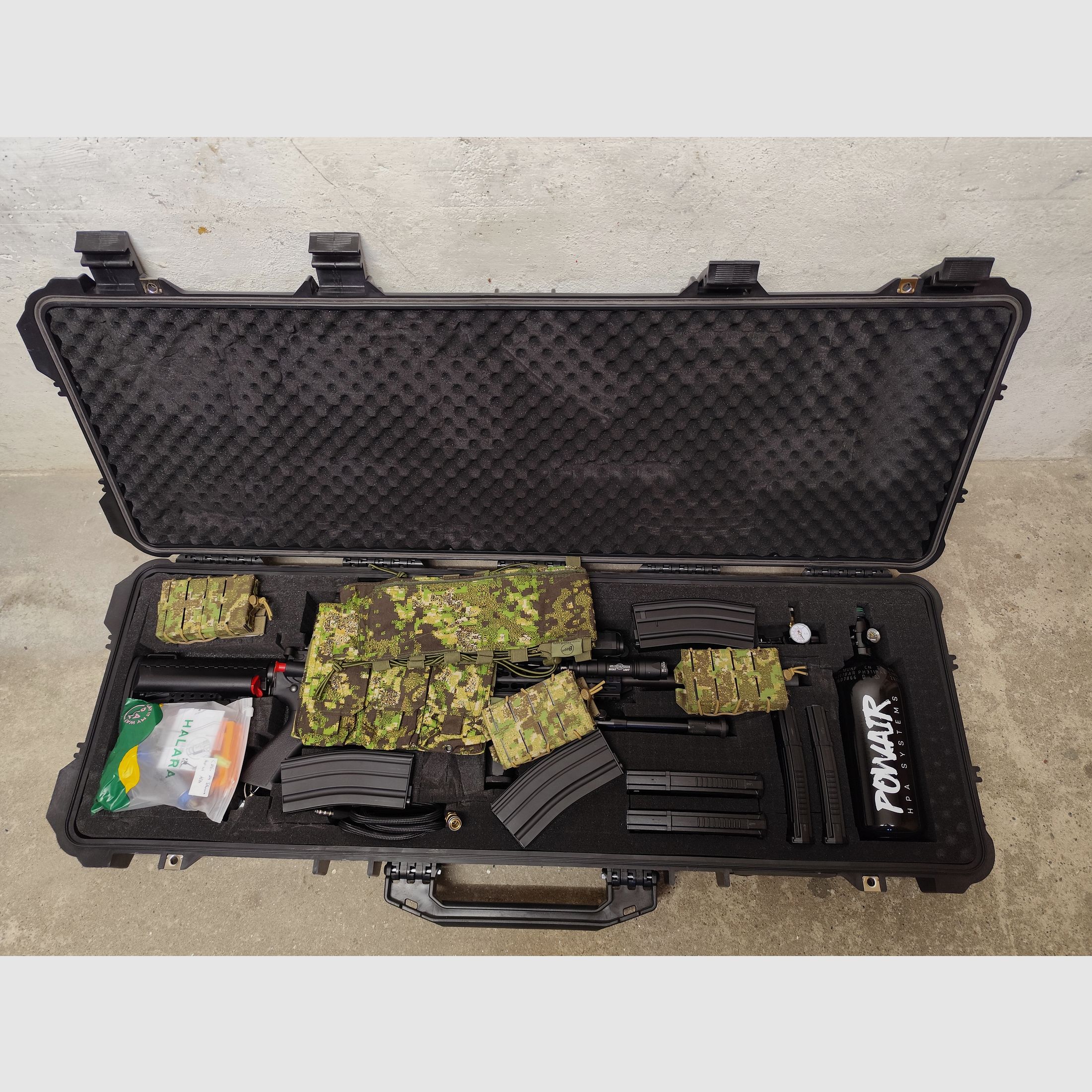 Airsoft M4 Umbau auf HPA & DMR