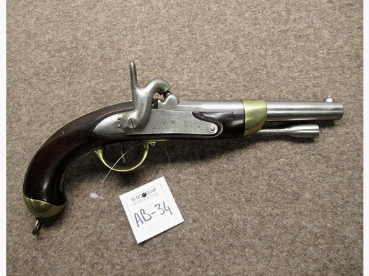AB-34 pistolet à percussion TULLE mod. 1822 T Bis cal. 18mm