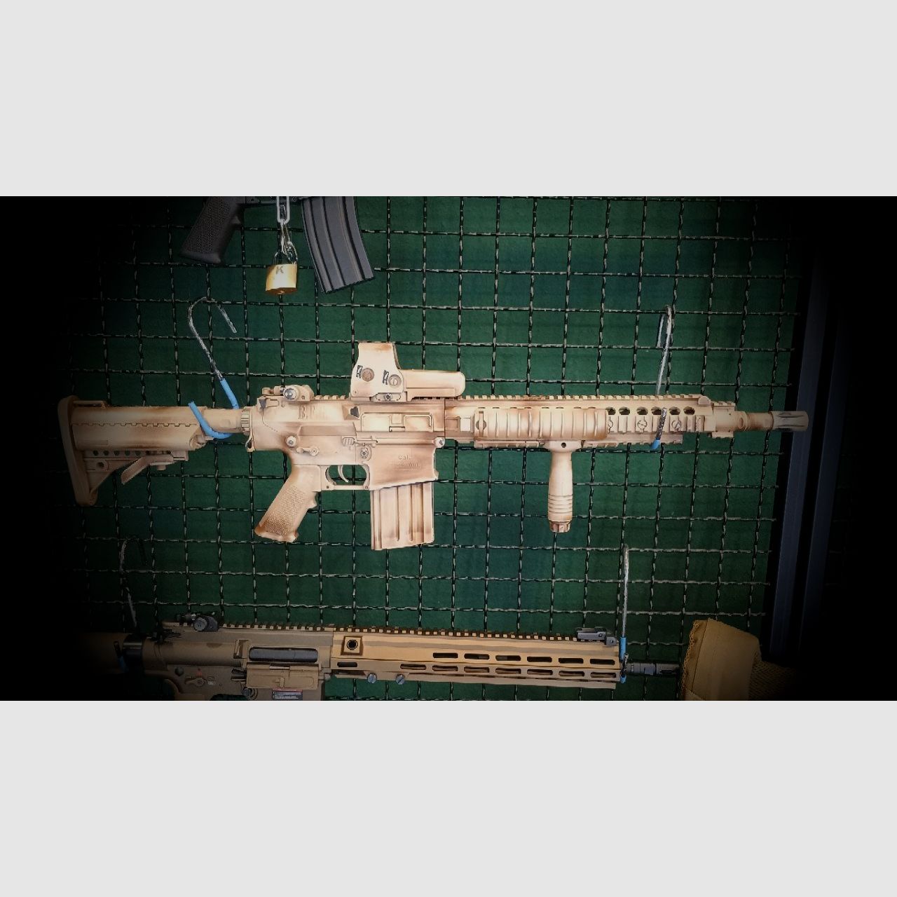 CUSTOMGUN: E&C Project BFG mit Reddot, Jefftron Scylla, Speedgears, Aimtop, ca. 1,6 Joule