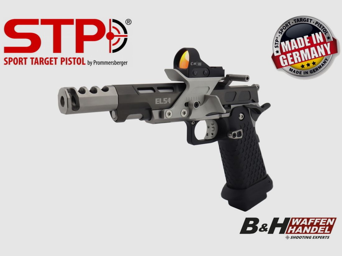 STP ELSA / EL54 5.0 Abierto 2011 Pistola deportiva Hecho en Alemania