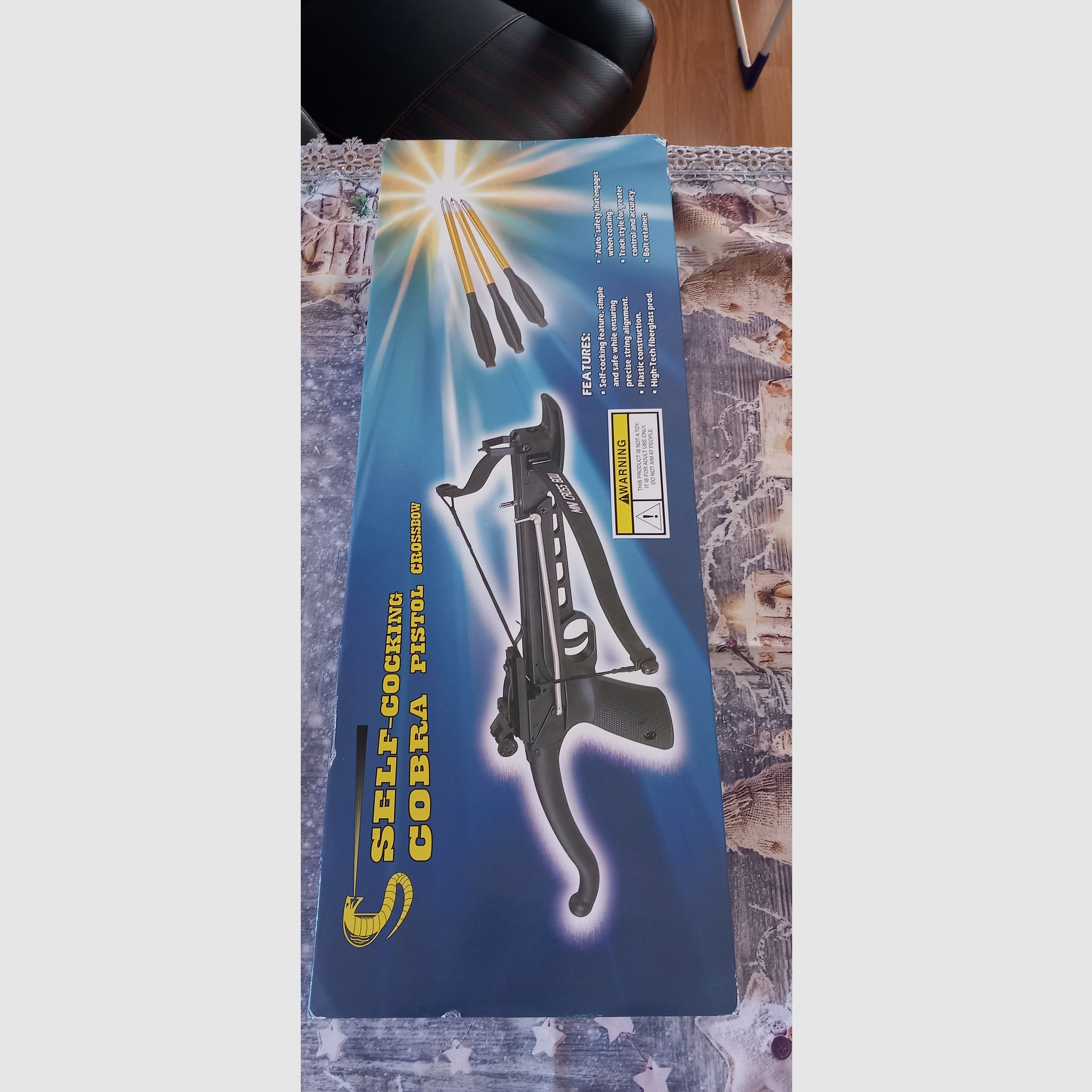 Juego de ballesta de pistola Cobra k