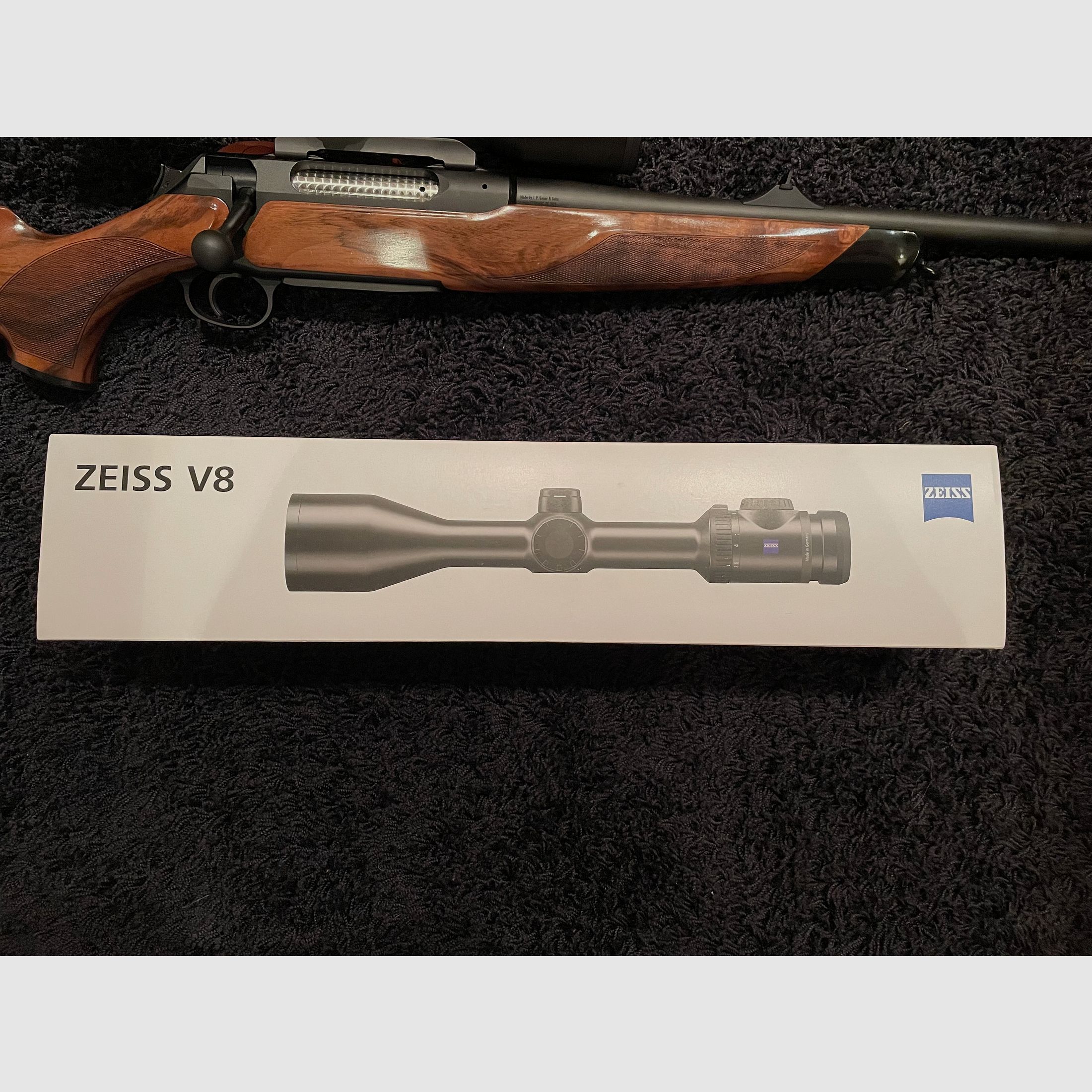 Sauer 404 Elegance 30-06 + Zeiss V8 1,8 - 14 x 50 + ASV + Zeiss Flip Cover
