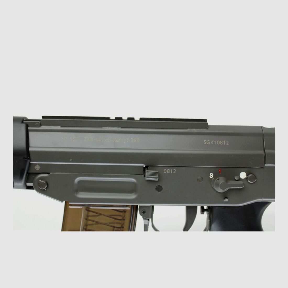 SL Büchse SIG 550 Zivil-Match Kempf 380 Kaliber .223 Rem #:15277 Pfandversteigerung 17.7.25