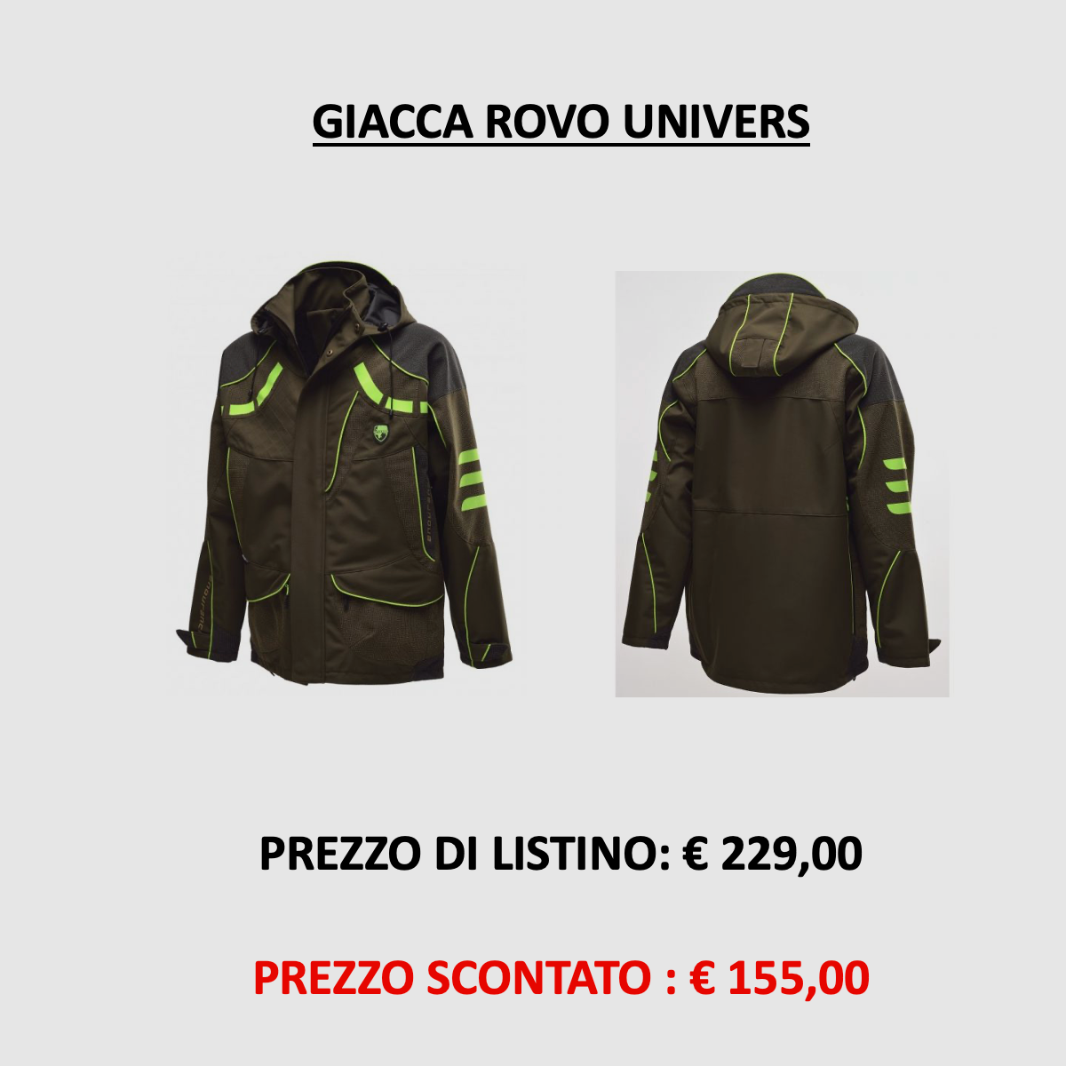 UNIVERS – ROVO CORDURA® U-TEX JAS 91107 / 392, afbeelding 1 van 3