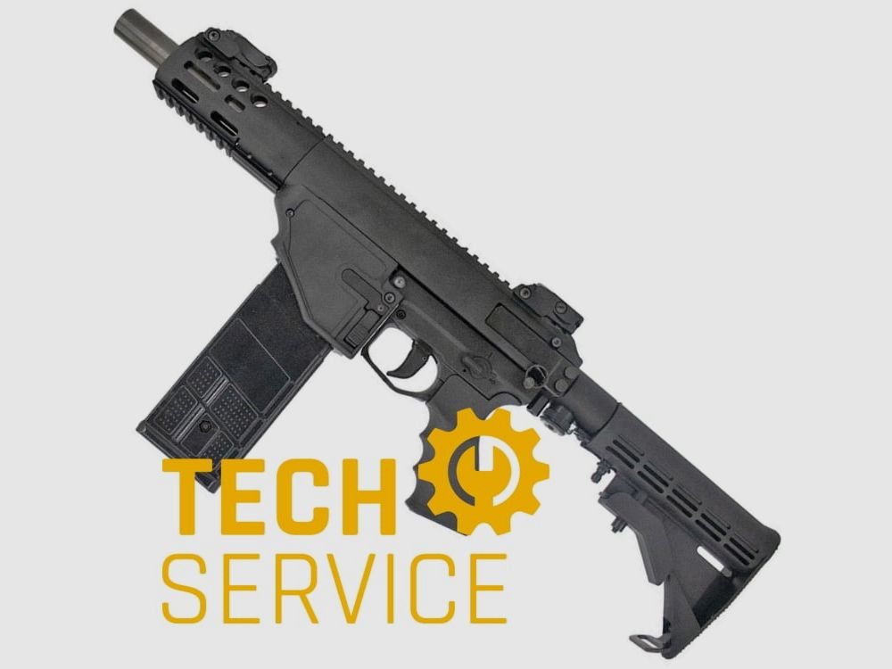 Milsig M17 CQMF Techservice / Servizio di riparazione marcatori Paintball