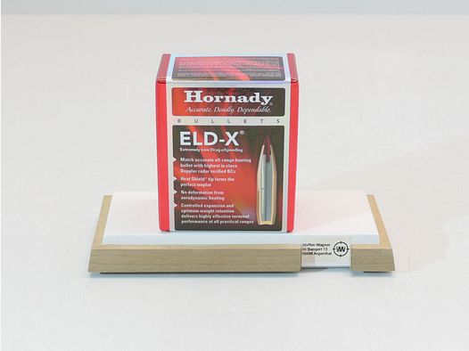 Proiettili Hornady 175grs ELD-X à 100 7mm/.284