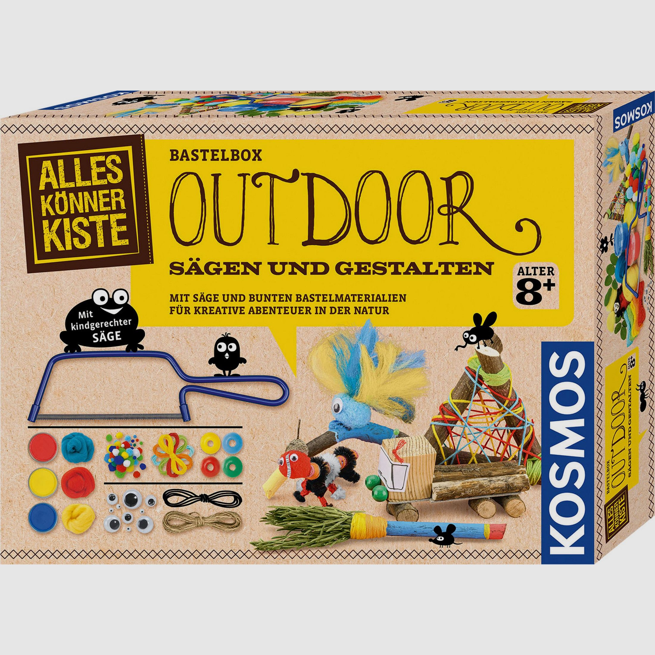 Bastelbox Outdoor – Sägen und Gestalten
