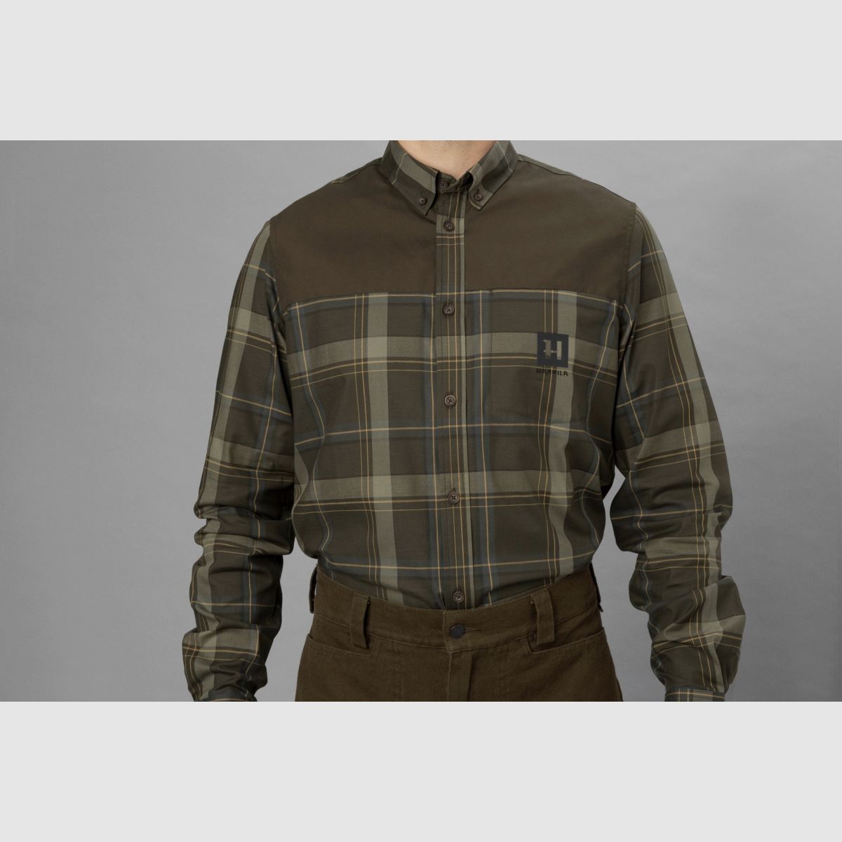 HÄRKILA Anker L/S Shirt Willow Green