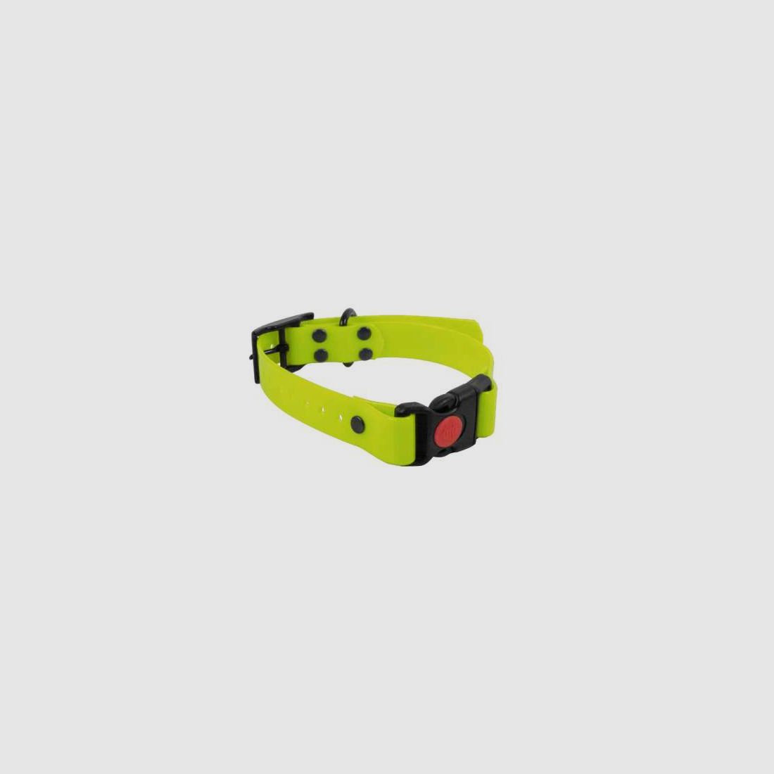 Biothane-Halsband Schnellverschluss Gelb HB DOG, Bild 2 von 2