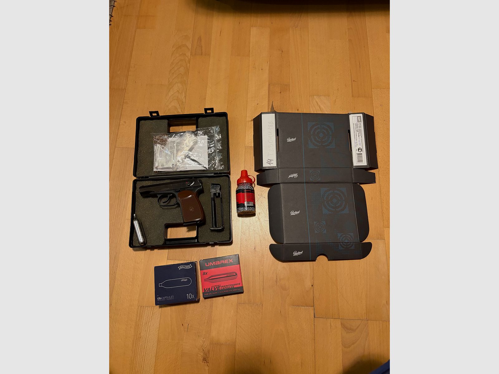 Baikal Makarov 4,5mm BB C02 MP-654K