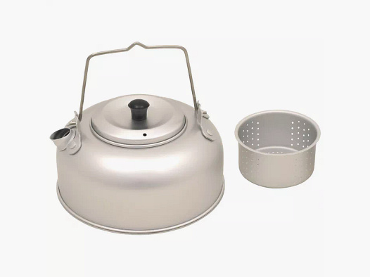 Hervidor de agua con infusor - Aluminio - 950 ml (1 Qt)