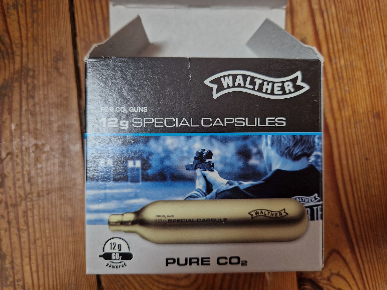 CO2 capsules cartridge 12 g, WALTHER, Umarex, Crosman, GSG