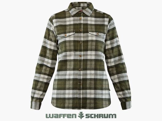 Fjällräven Bluse Övik Heavy Flanell Green