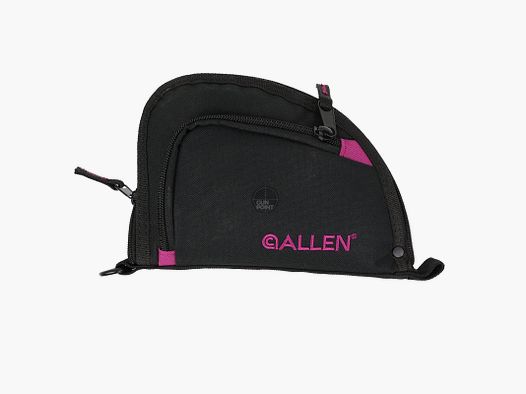 ALLEN - Pistolentasche 17,7 cm zwart/roze wapen tas