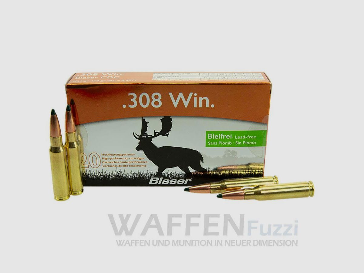 Blaser .308 CDC 160gr. 20 Schuss