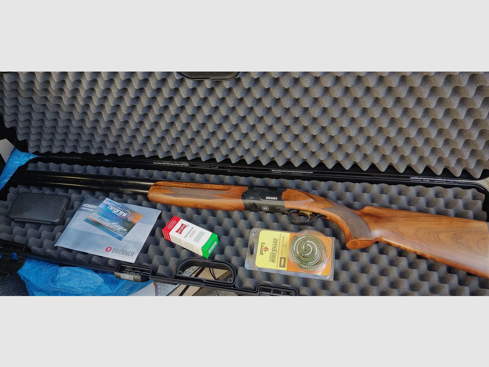 Bockdoppelflinte Kal. 12/76 Brenner BF18