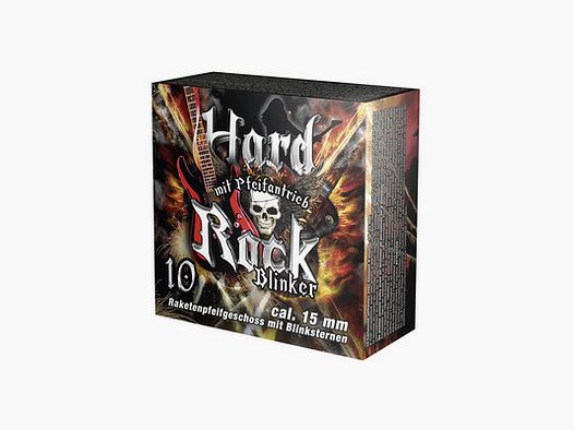 HARD ROCK BLINKER - 10 SCHUSS - 15 MM