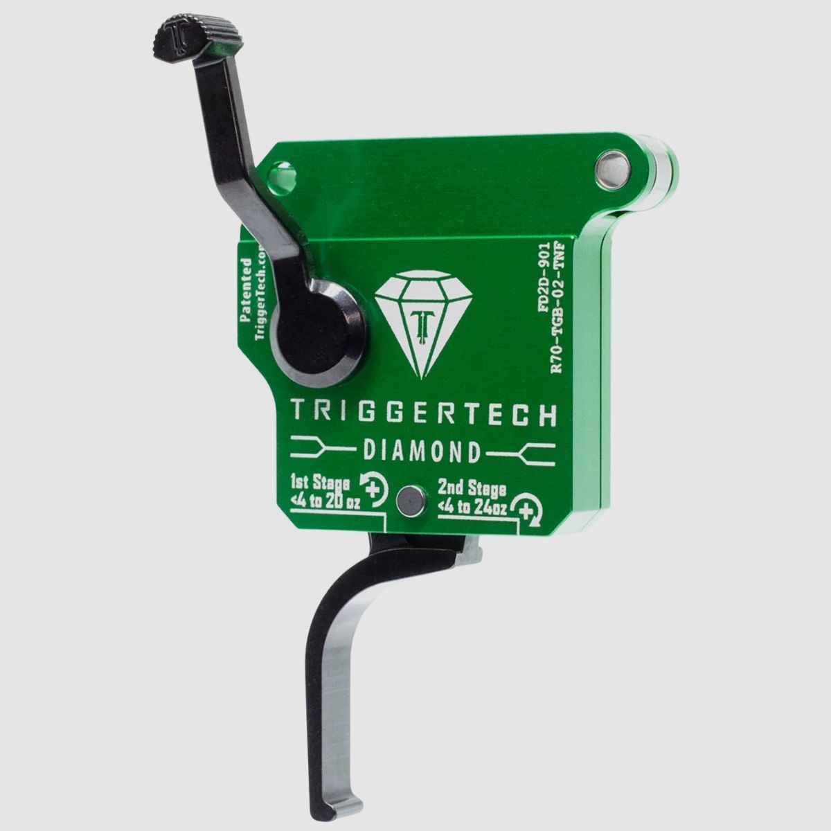 Triggertech - Grilletto per REM700 - Diamond Flat - Two Stage - R70-TGB-02-TNF, immagine 2 di 11