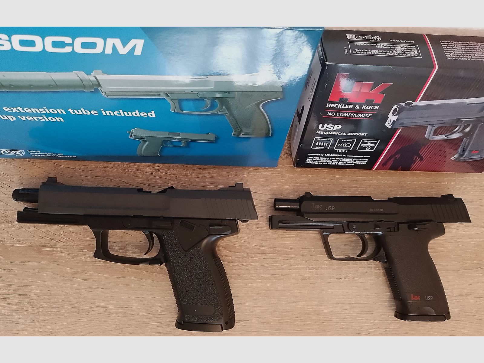 HK USP & DL Socom Federdruck 6mm
