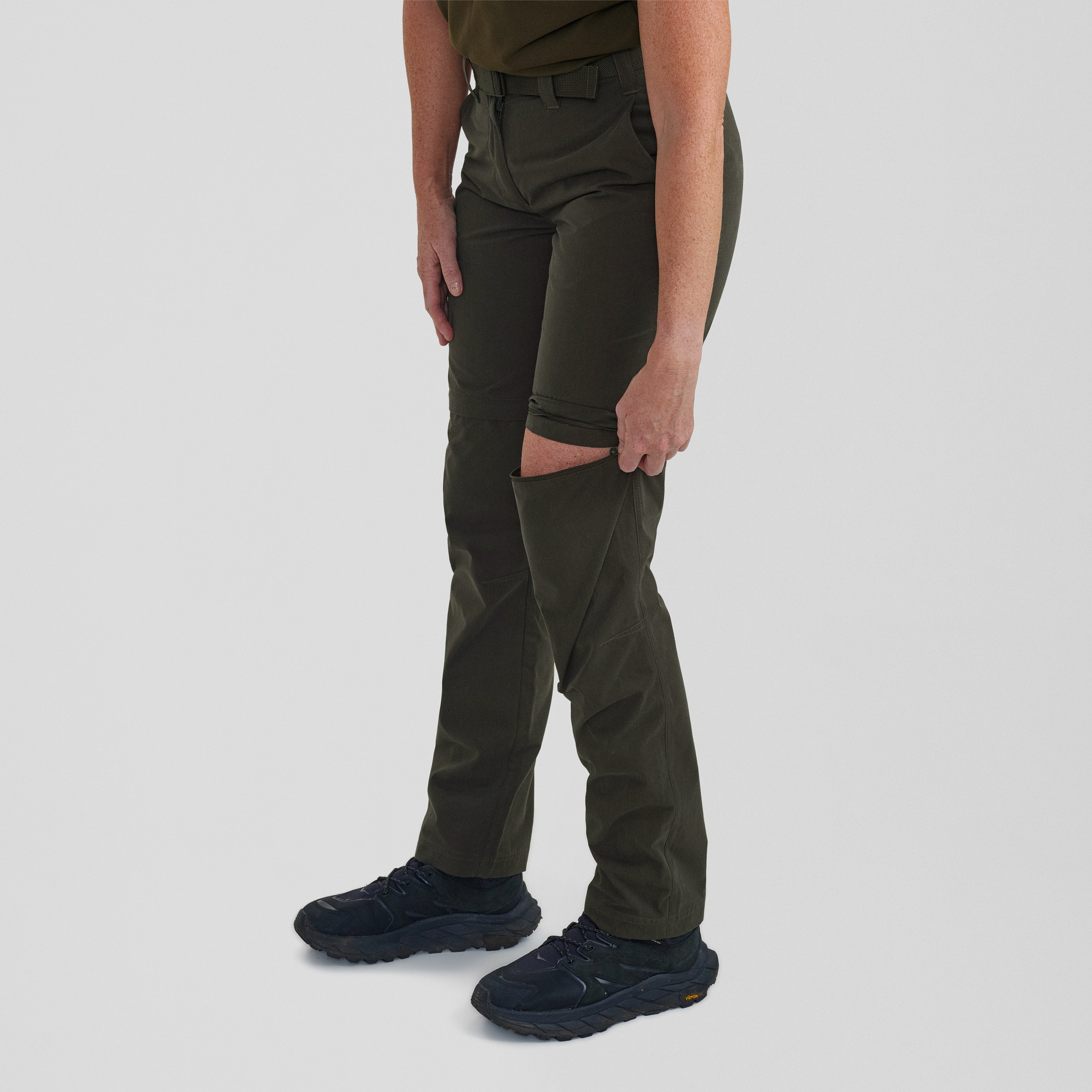 Lady Slogen Zip-Off-Hose - Timber – Kleidergröße Damen: 36