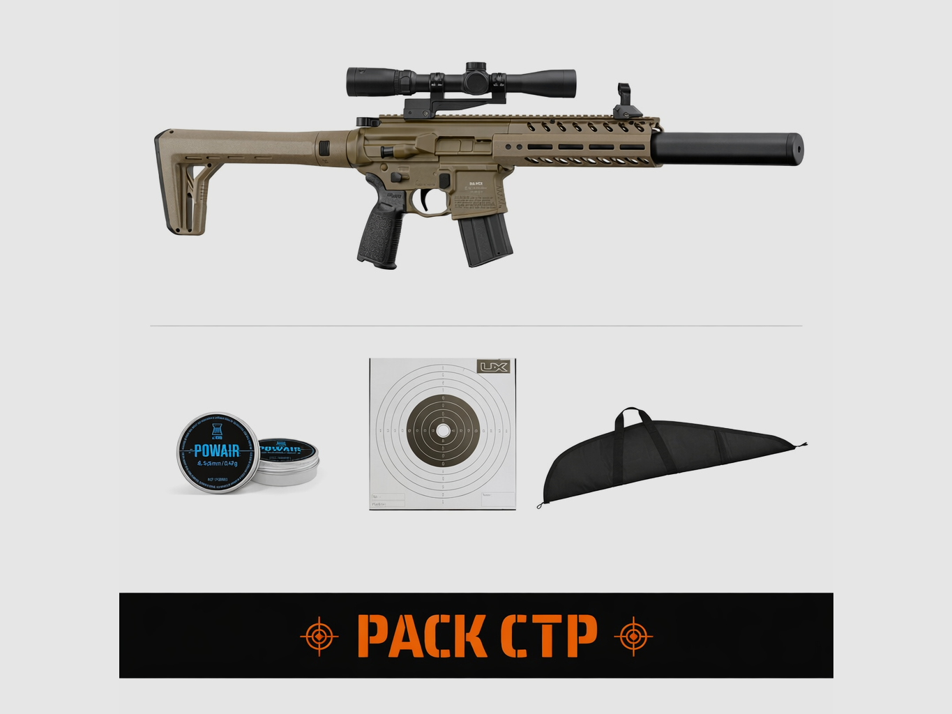 Carabine à Plomb Semi Automatique CO2 Sig Sauer MCX Air Gen 2, image 7 sur 7