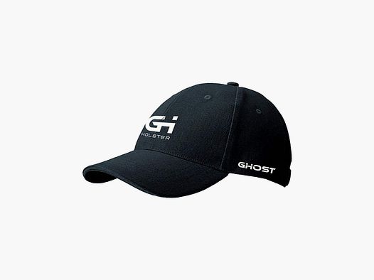 Ghost schwarze Mütze mit Logo